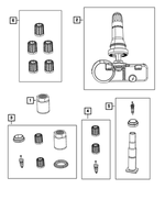 56029319AC - Wheels: Tire Pressure Sensor for Mopar Image