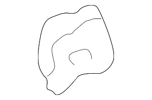 STCR1 - Steering: Motorcraft™ Ignition Lock Cylinder O-Ring for Ford Image