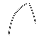 3B0837439GB41 - Body: Guide Channel for Volkswagen: Passat Image