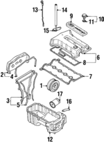 K24710512 - : Timing Cover Gasket for Kia Image