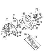 5086332AB - NVG271; Transfer Case: Transfer Rear Case for Mopar Image