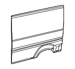 68134178AA - Body: Side Panel for Ram: ProMaster 2500, ProMaster 3500, ProMaster EV Image