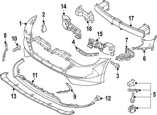 86510L0300 - : Bumper Cover for Hyundai Image