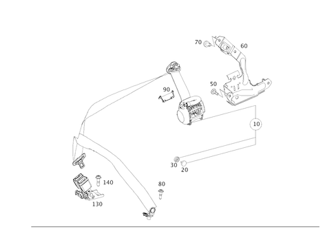 Safety Belts for 2022 Mercedes-Benz GLE580 #0