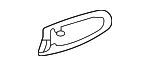 6924206080 - Body: Handle, Outside Pad for Toyota: bZ4X, Camry, Corolla, Corolla Cross, GR Corolla, Mirai, Prius, Prius AWD-e, Prius Prime, Venza Image