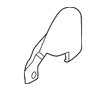 57N8814794PK - Body: Hinge Cover for Volkswagen Image