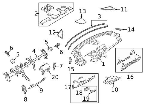 Instrument Panel for 2016 Mazda 6 #0