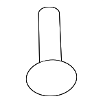 15274535 - Body: Headliner Retainer for Saturn: Outlook Image