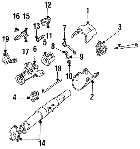 Housing & Components for 1991 Ford Explorer #0