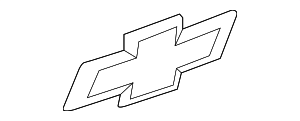 23463809 - Body: Tailgate Emblem for GM Image