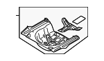 65513D4000 - Body: Rear Floor Pan for Kia: Optima Image