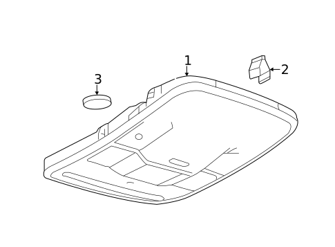 Overhead Console for 2020 Land Rover Range Rover #0