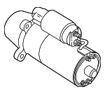 23300AA381 - : Starter for Subaru Image