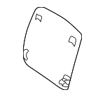 876409E000 - Body: Rear Panel for Nissan: Altima Image