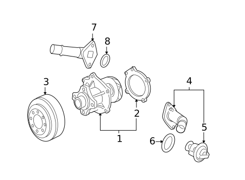 Gaskets & Sealing Systems for 2010 Hummer H3 #0