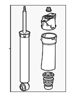 85025869 - Suspension: Suspension Shock Absorber for Acura: ZDX Image