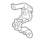 4551502020 - Steering: Gear Assembly Bracket for Toyota: Corolla Image