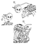 5080778AA - Service Brakes: Brake Booster Vacuum Hose for Mopar Image