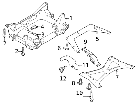 Suspension Mounting for 2016 Porsche Panamera #3