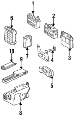 55455132 - Electrical: ABS Control Unit for Mercedes-Benz Image
