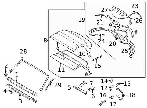 Cooling Fan for 2008 Nissan 350Z #1