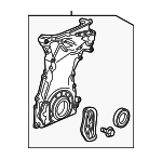 1141066VA00 - Engine: Front Cover for Acura Image