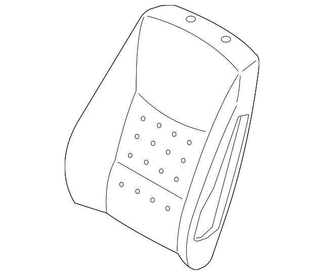 Seat Back Pad - BMW (52-10-2-992-484)