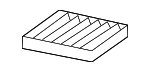 72880AJ010 - HVAC: Filter for Subaru Image