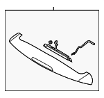 872102S000 - : Spoiler for Hyundai: Tucson Image