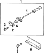 8943797980 - : Lens Screw for Isuzu Image