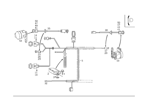 Light Range Adjuster Electric for 1996 Mercedes-Benz C 220 #0
