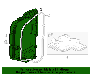 2018-2026 GM Control Valve Body Cover (Replaces 24296549) 24049671 GM ...