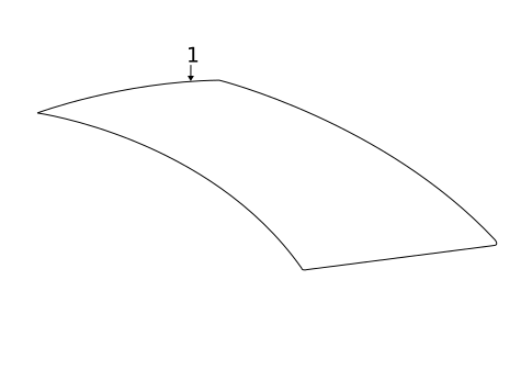 Glass & Hardware - Back for 2009 Volvo S80 #0