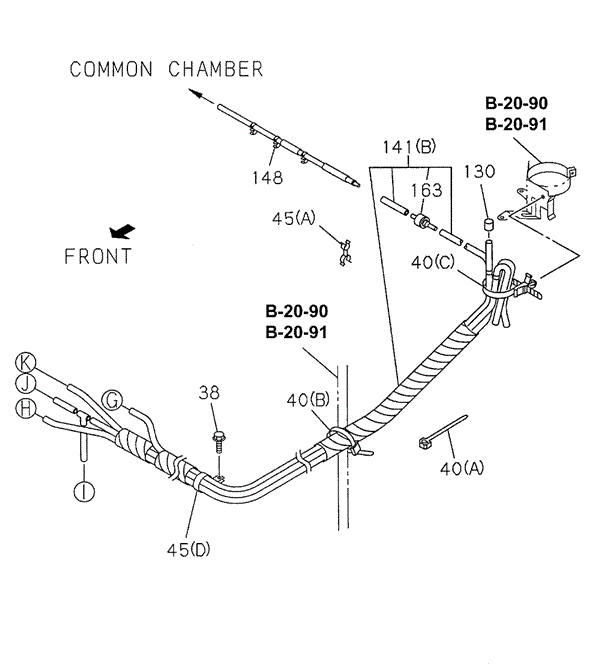 Front Axle Breather for 1997 Honda Passport #0