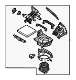 97100BF010 - : Blower Assembly for Hyundai Image