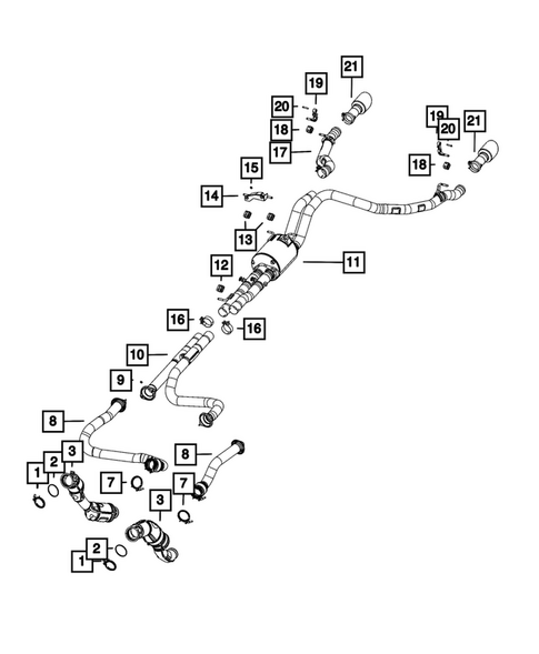 Exhaust System for 2025 Ram 1500 #2