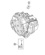 68369704AA - F21-250; 6 Speed; Automatic Transaxle: Oil Drain Plug Kit for Mopar Image