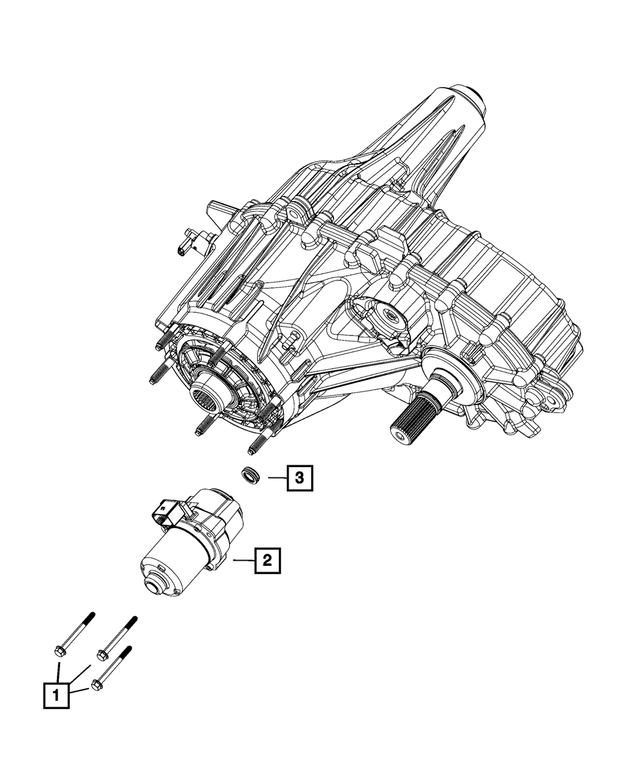 68402294AA - BW4811; Transfer Case: Shift Lever Seal for Mopar Image image
