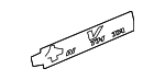 25767581 - Accessories: Deck Lid Emblem for GM Image