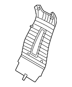 883912M0009P - Body: Back Panel for Hyundai: Genesis Coupe Image