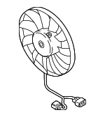 3QF959455H - Cooling System: Fan &amp; Motor for Volkswagen: Atlas, Atlas Cross Sport Image