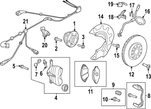 Anti-Lock Brakes for 2024 Volkswagen Golf R #2