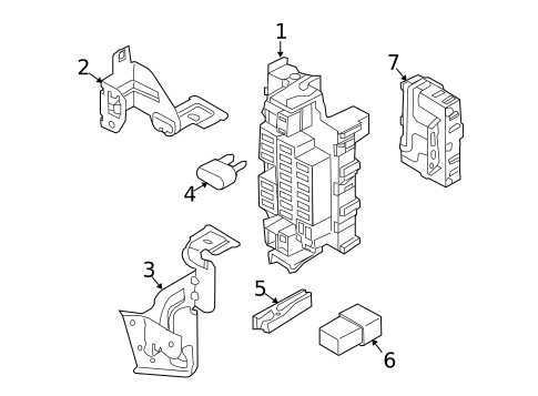 Blower Motor & Fan for 2012 Nissan Cube #1