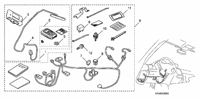 Remote Engine Starter (2) for 2016 Acura RDX #0