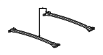 7823078J10 - Body: Roof Luggage Carrier Cross Rail for Suzuki Image
