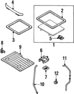 8971356252 - : Handle Plate for Isuzu Image