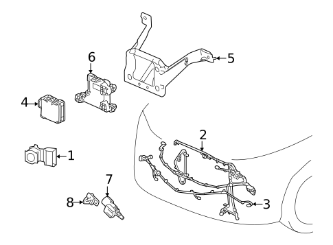 Parking Aid for 2023 Acura MDX | OEM Parts Online