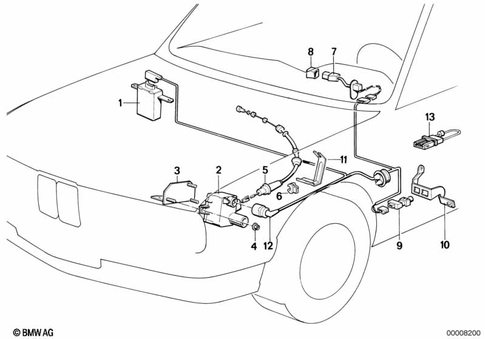 Sensors for Driver Assistance Systems for 1990 BMW 735i #0