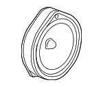 39120TBAA81 - Body: Front Dr Speaker for Honda: Accord, Civic, Insight Image