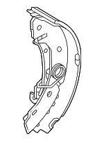 68654882AA - : Brake Shoes for Mopar Image